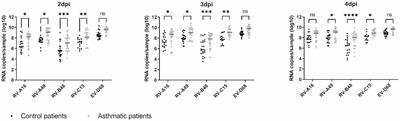 Altered cell function and increased replication of rhinoviruses and EV-D68 in airway epithelia of asthma patients